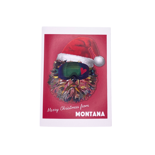 Lilybart Merry Christmas From Montana Card