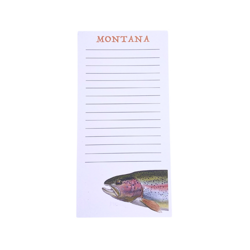 Lilybart Notepads - Montana Rainbow Trout