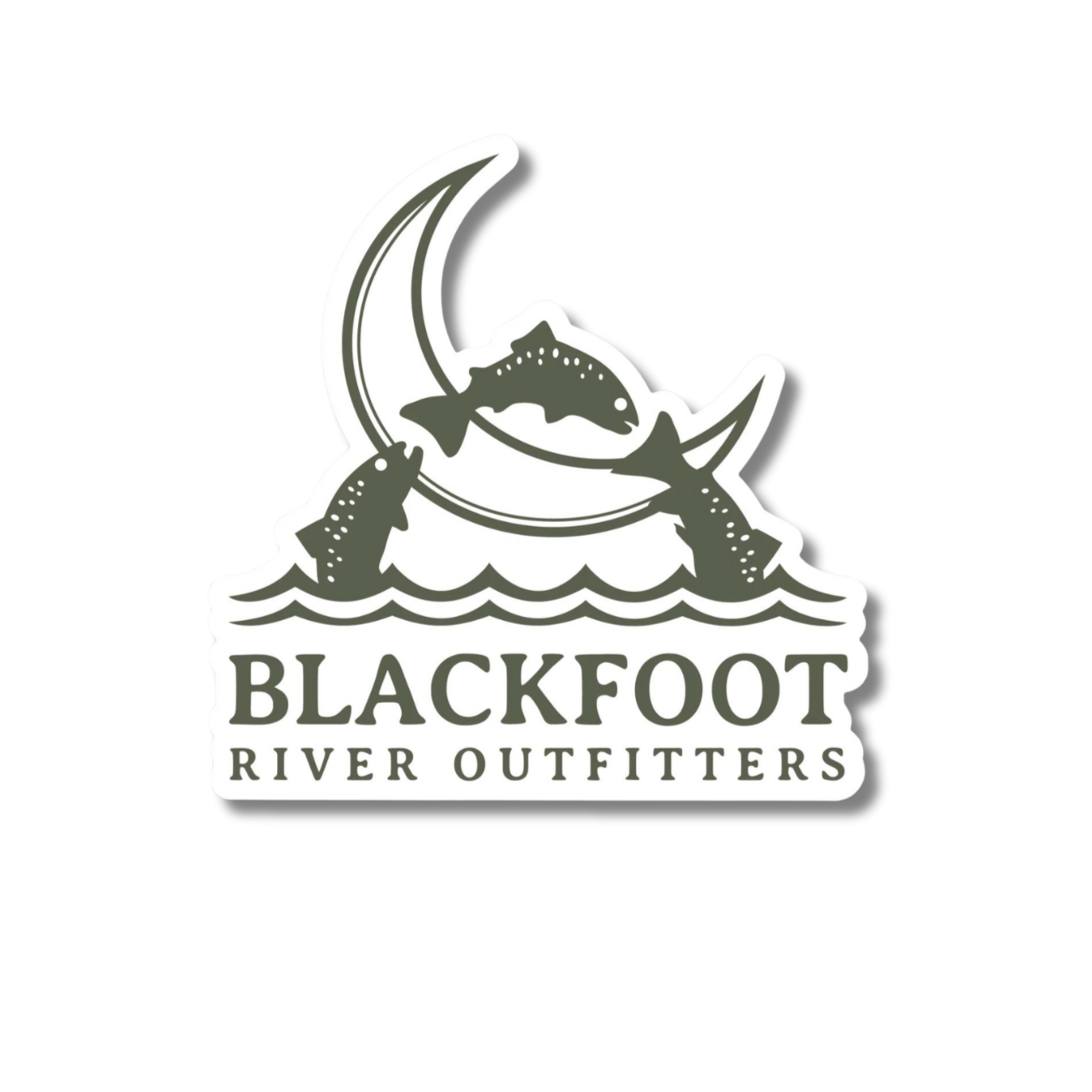 BRO Logo Sticker 3x3