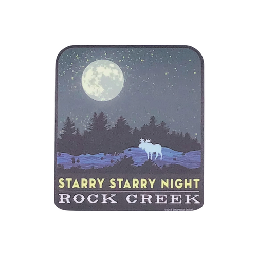 Moose Pond Rock Creek Sticker