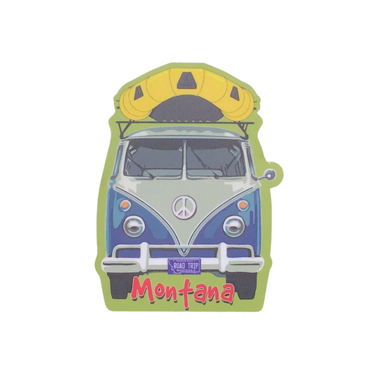 Montana Bus Raft Sticker