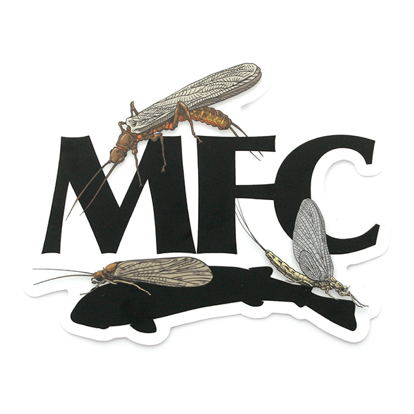 MFC Die Cut Logo Sticker - Insect Logo Trifecta
