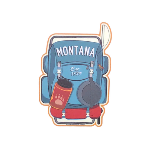 Montana Packing Sticker