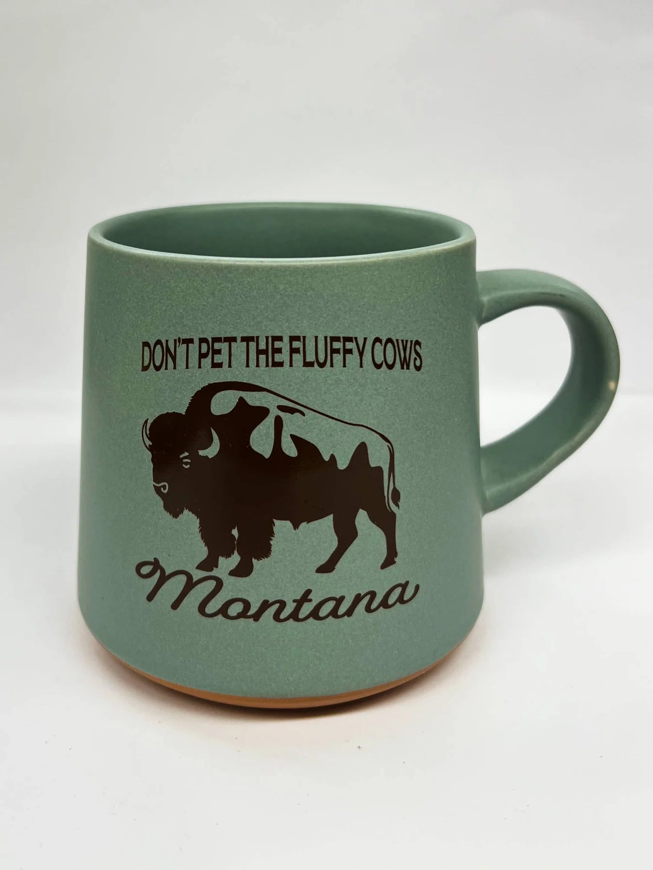 Don't Pet The Fluffy Cows Montana Mug