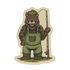 Norris Design CO. Bear Fisherman Sticker