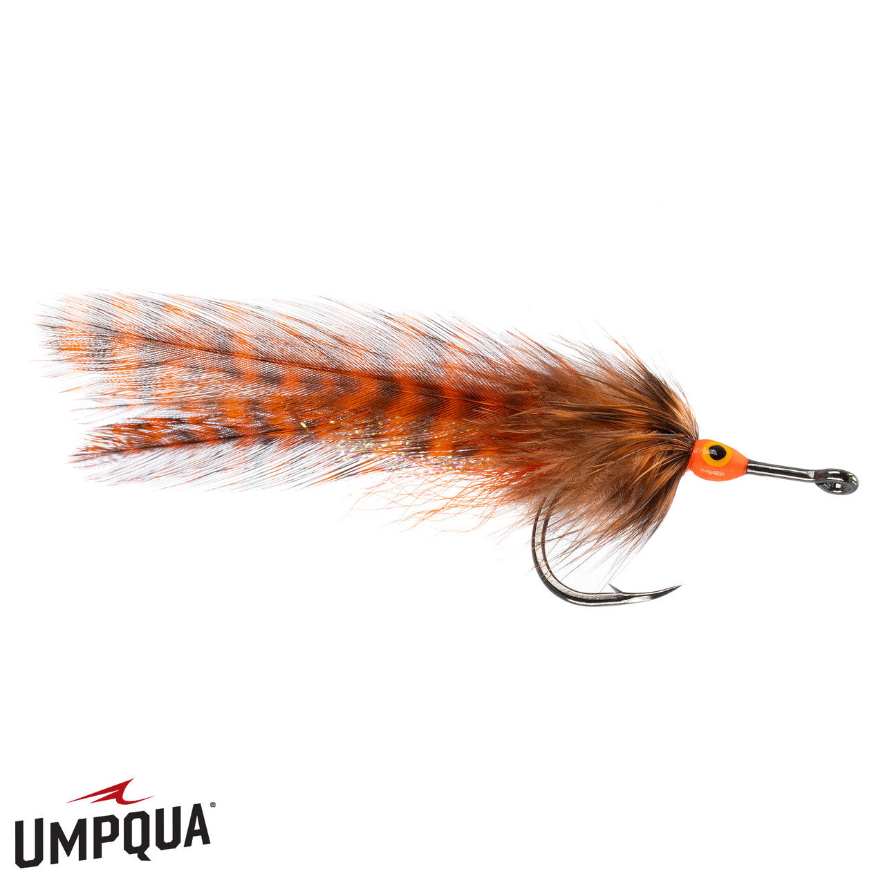 Umpqua's Bigeye Tarpon- Orange/Grizzly