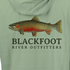 RepYourWater BRO Logo Men's Flolite Performance Hoody