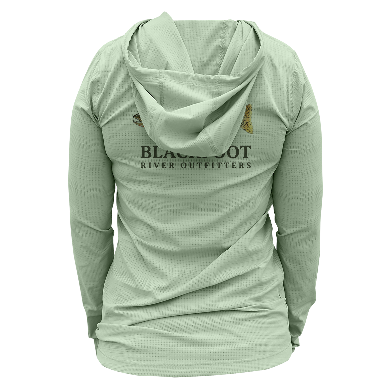 RepYourWater BRO Logo Women's Flolite Performance Hoody