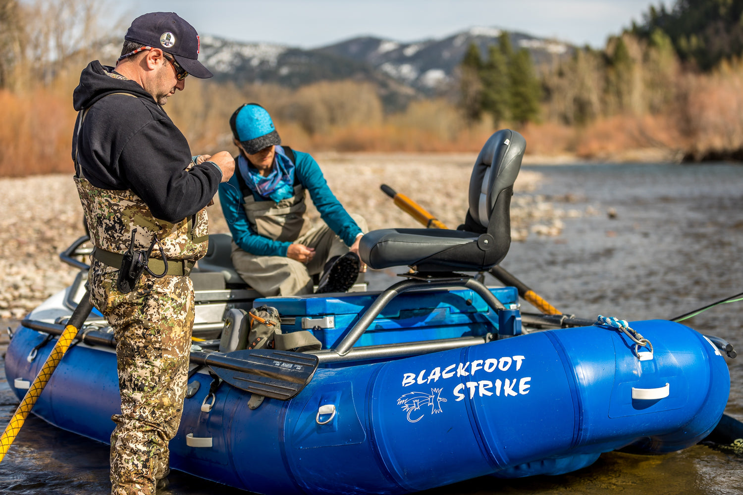 Fishing Rafts vs Drift Boats Blackfoot River Outfitters