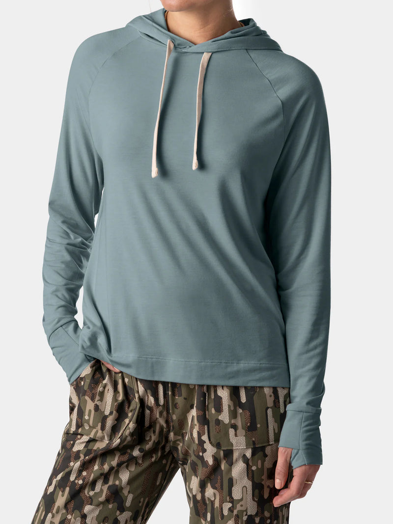 Load image into Gallery viewer, Duck Camp W&#39;s Lightweight Bamboo Hoodie
