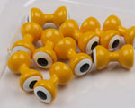 Hareline Double Pupil Brass Eyes