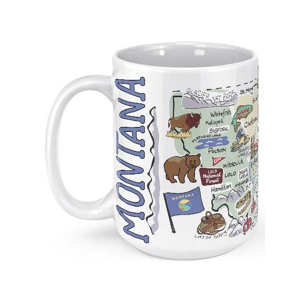 Load image into Gallery viewer, Fishkiss Montana Mug
