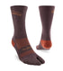 Bedrock Performance Split-Toe Crew Socks (Dusty Plum)