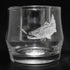 RepYourWater Etched Rocks Glass "The Chase"-SALE