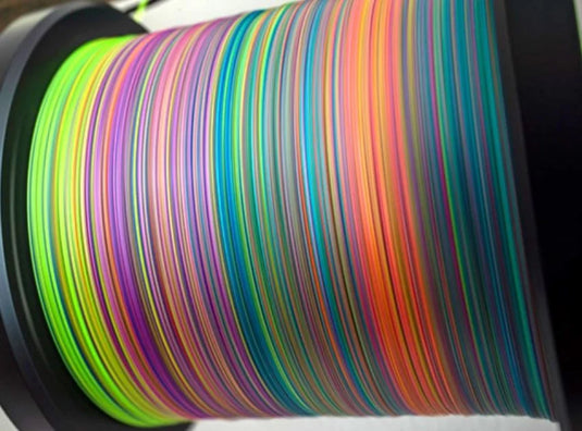 Rio Multicolor Gel Spun Bulk Backing 65lb - 50yds