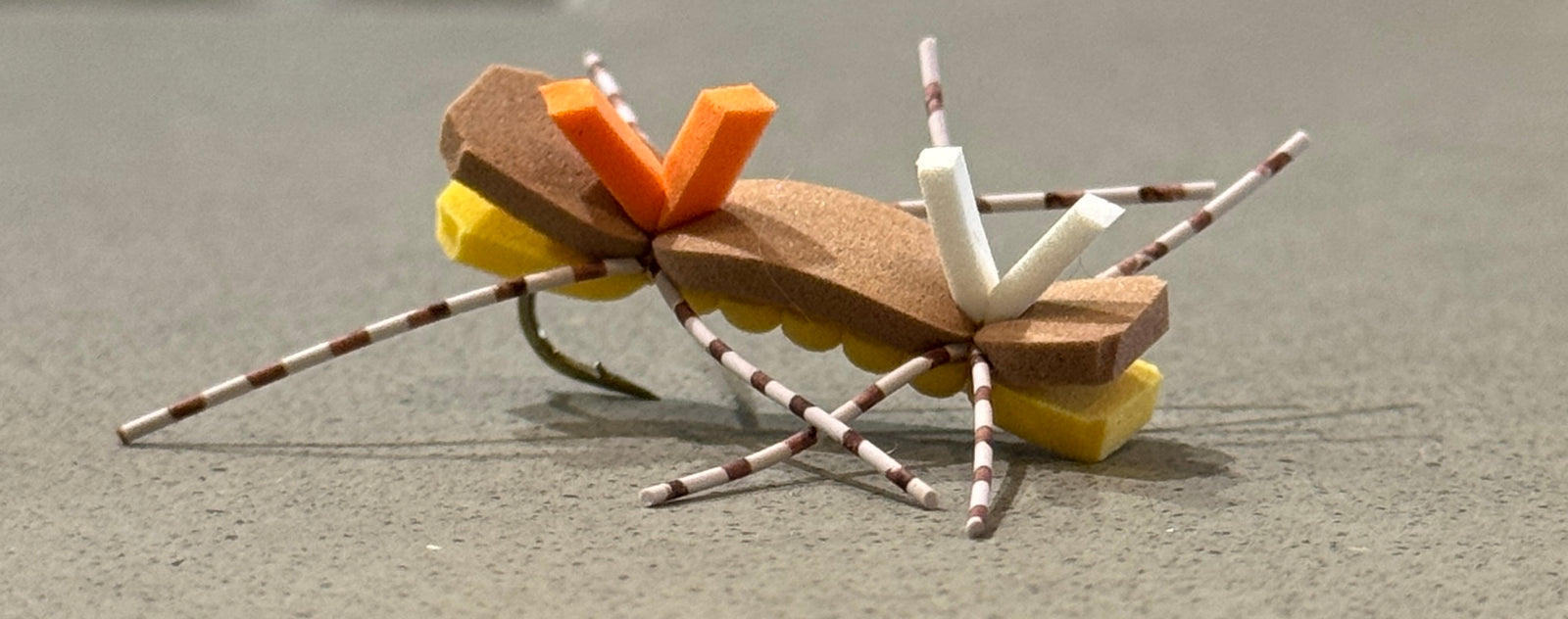 Yellow Foam Hopper- SALE-doz