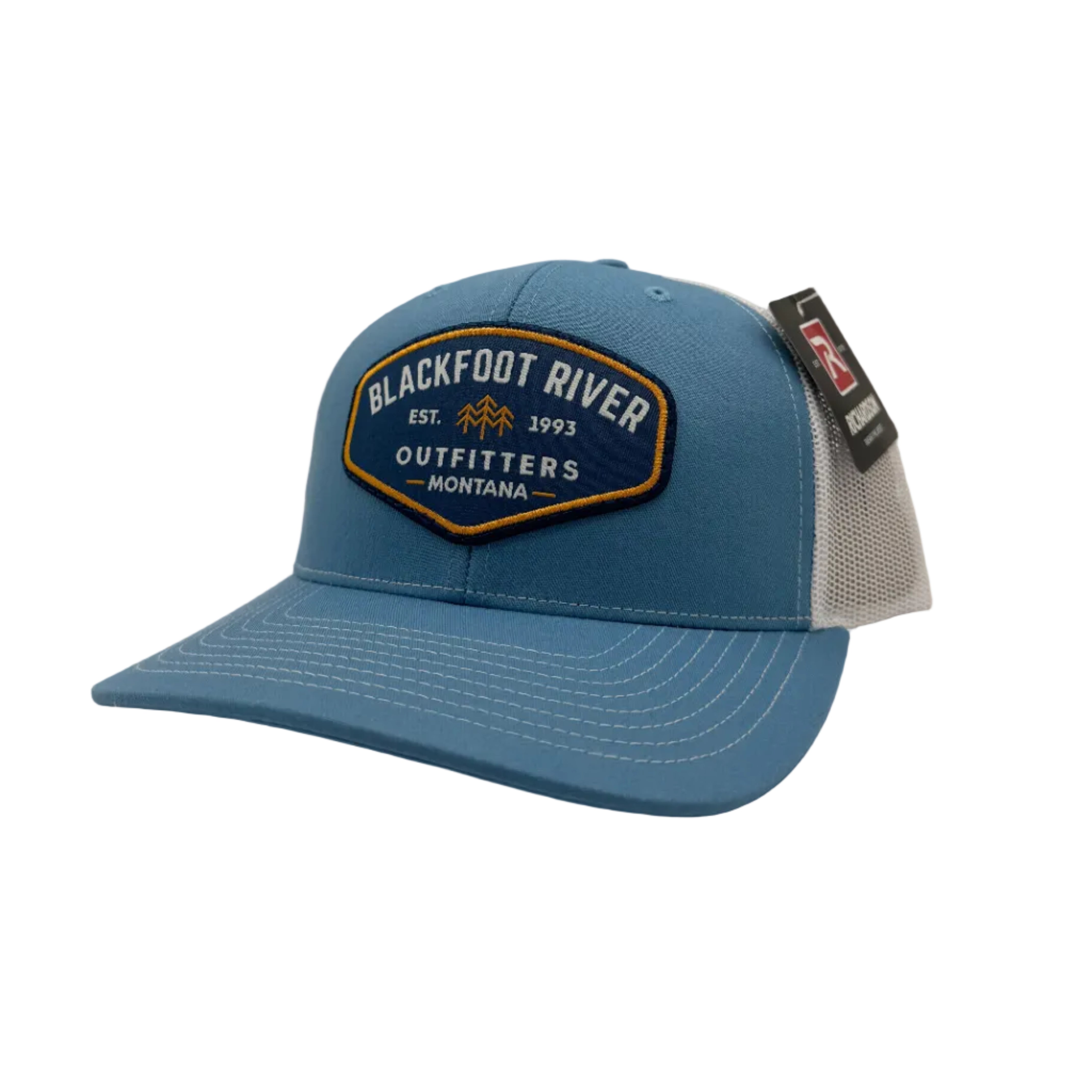 BRO Logo Blue Patch Hat- Richardson 112