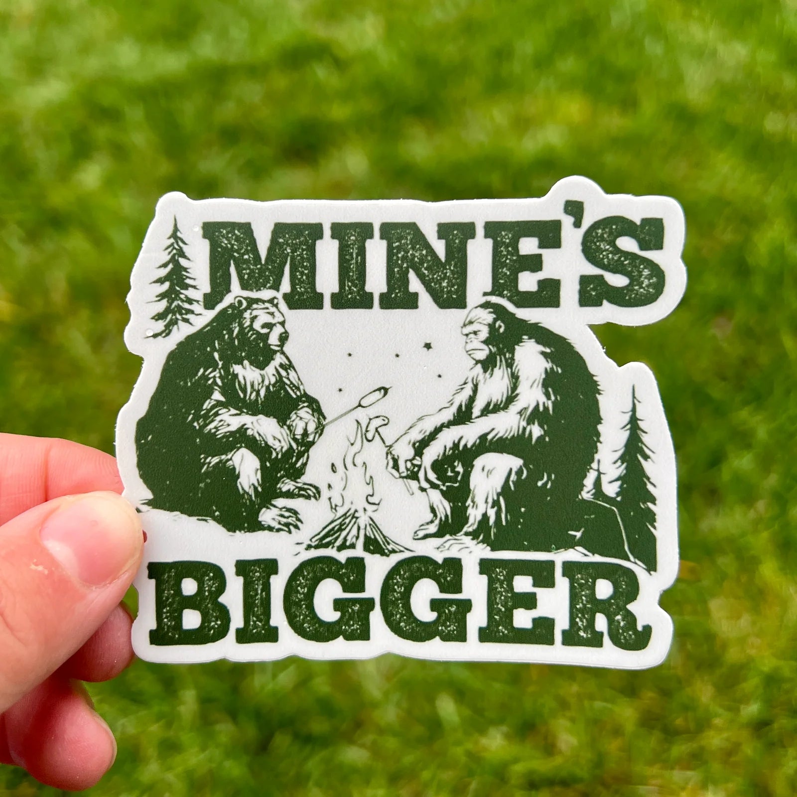 Mine's Bigger Sticker
