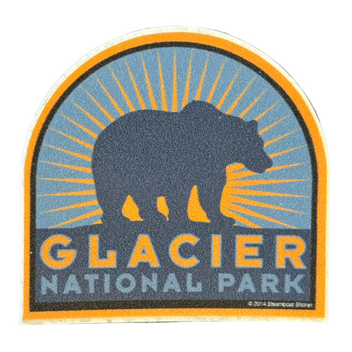 Glacier National Park Mini Sticker