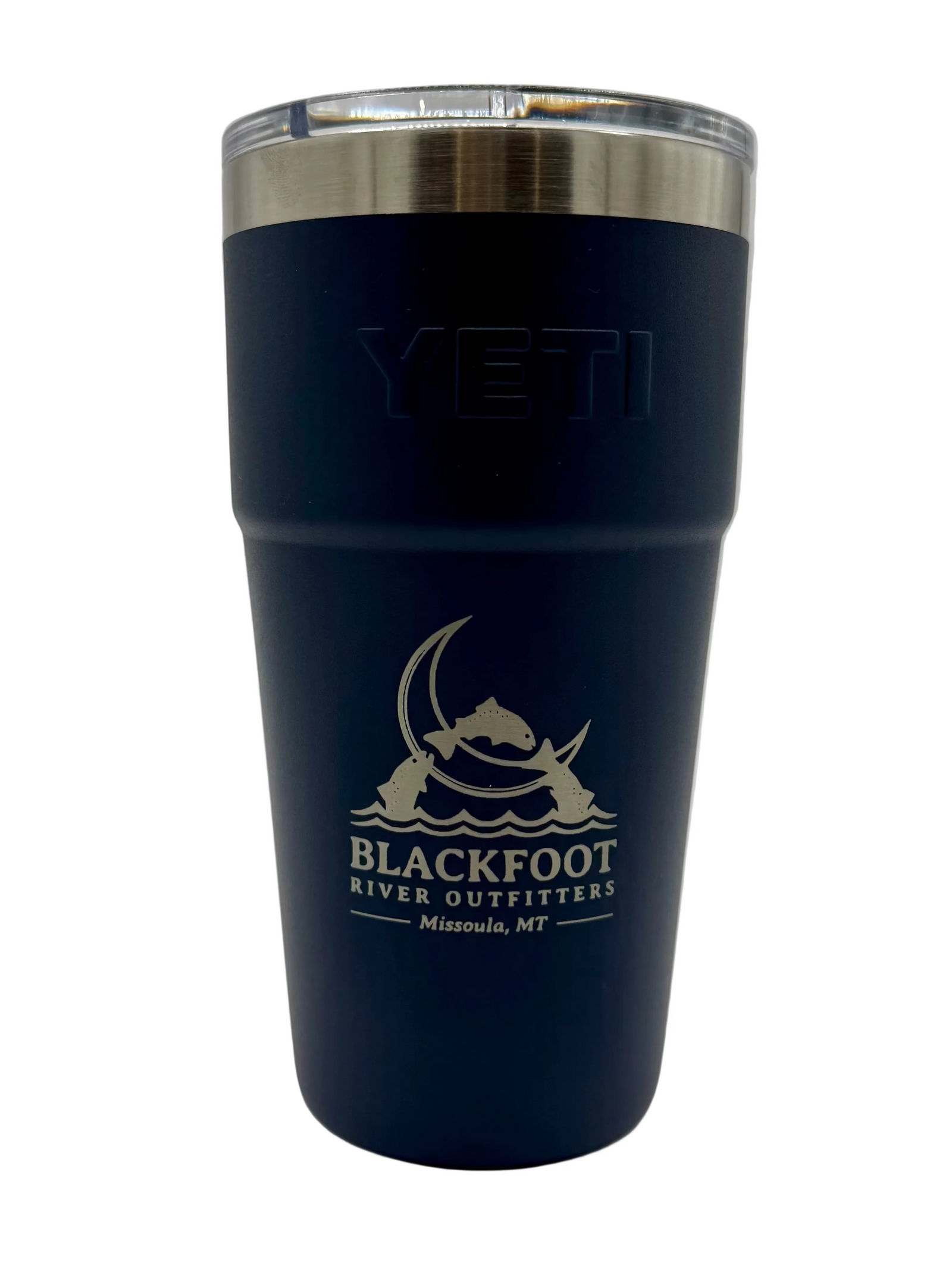 BRO Logo Yeti Rambler 20oz Stackable Cup