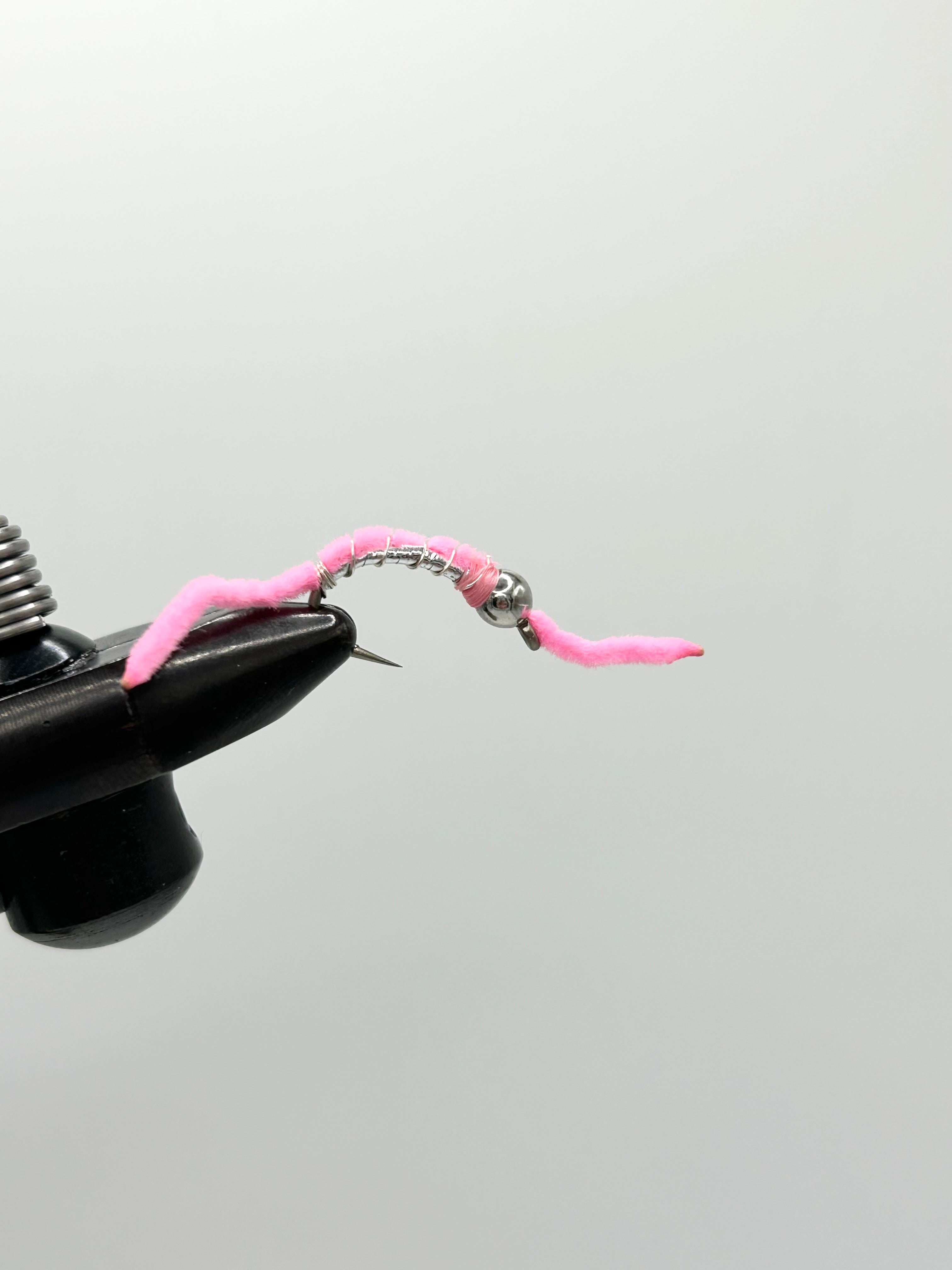 Banks Outdoors Silver Bead San Juan Worm- Pink