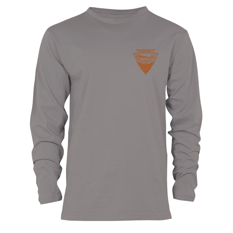 Load image into Gallery viewer, BRO Logo 23048 M&#39;s Pigment Dyed L/S T
