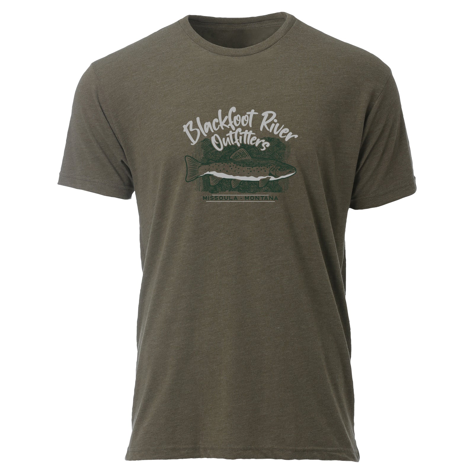 BRO Logo 20088 Tri Blend S/S T