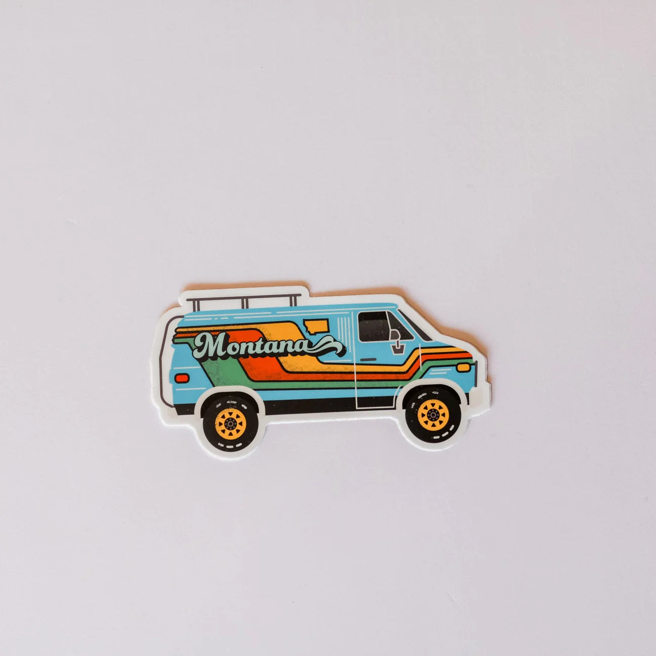 The Montana Scene MT Van Sticker