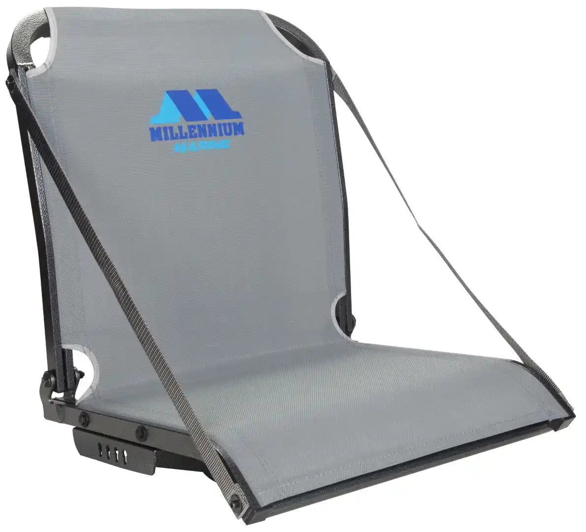 Millennium B100 Gray Boat Seat w/ Strike Logo