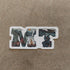 The Montana Scene MT Outdoor Sticker