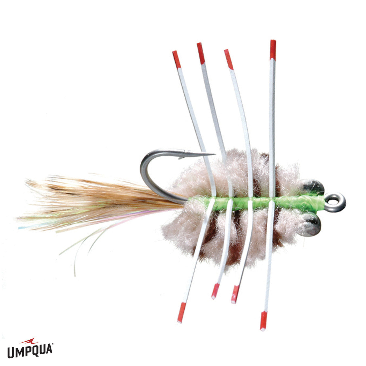 Umpqua's Permit Crab- Tan/Brown