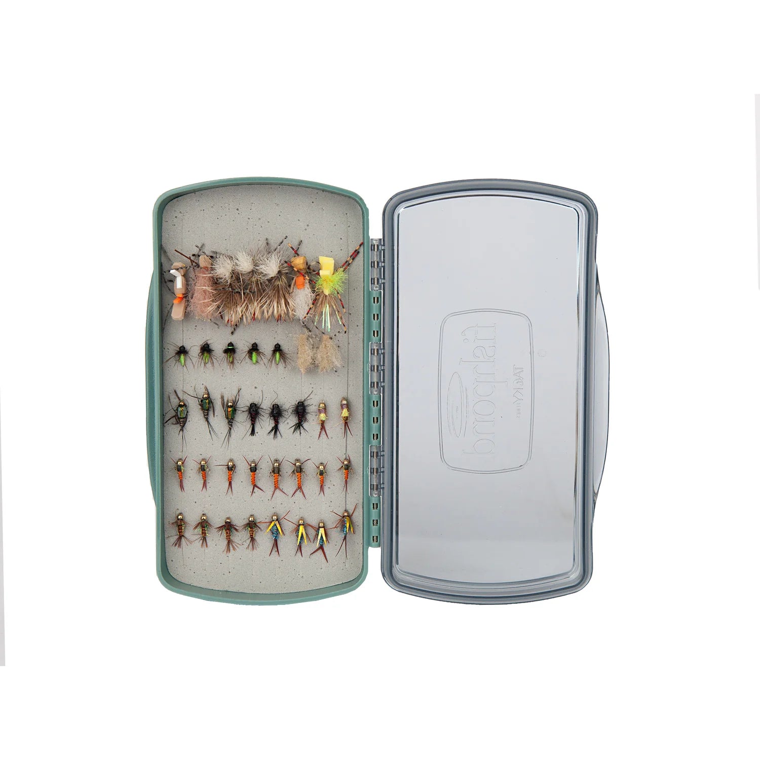 Fishpond Tacky Pescador Fly Box Medium-Clear- Dynamic Foam