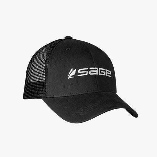 Sage Mesh Back Hat - Black