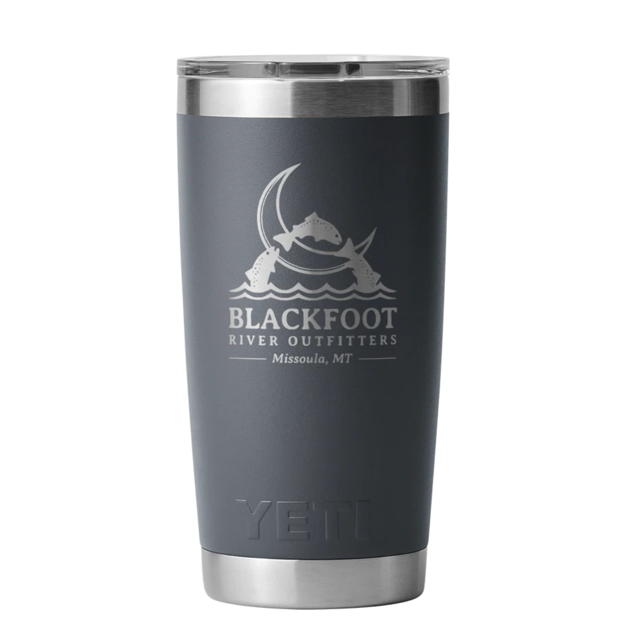 YETI Rambler Tumbler BRO Logo 20 oz