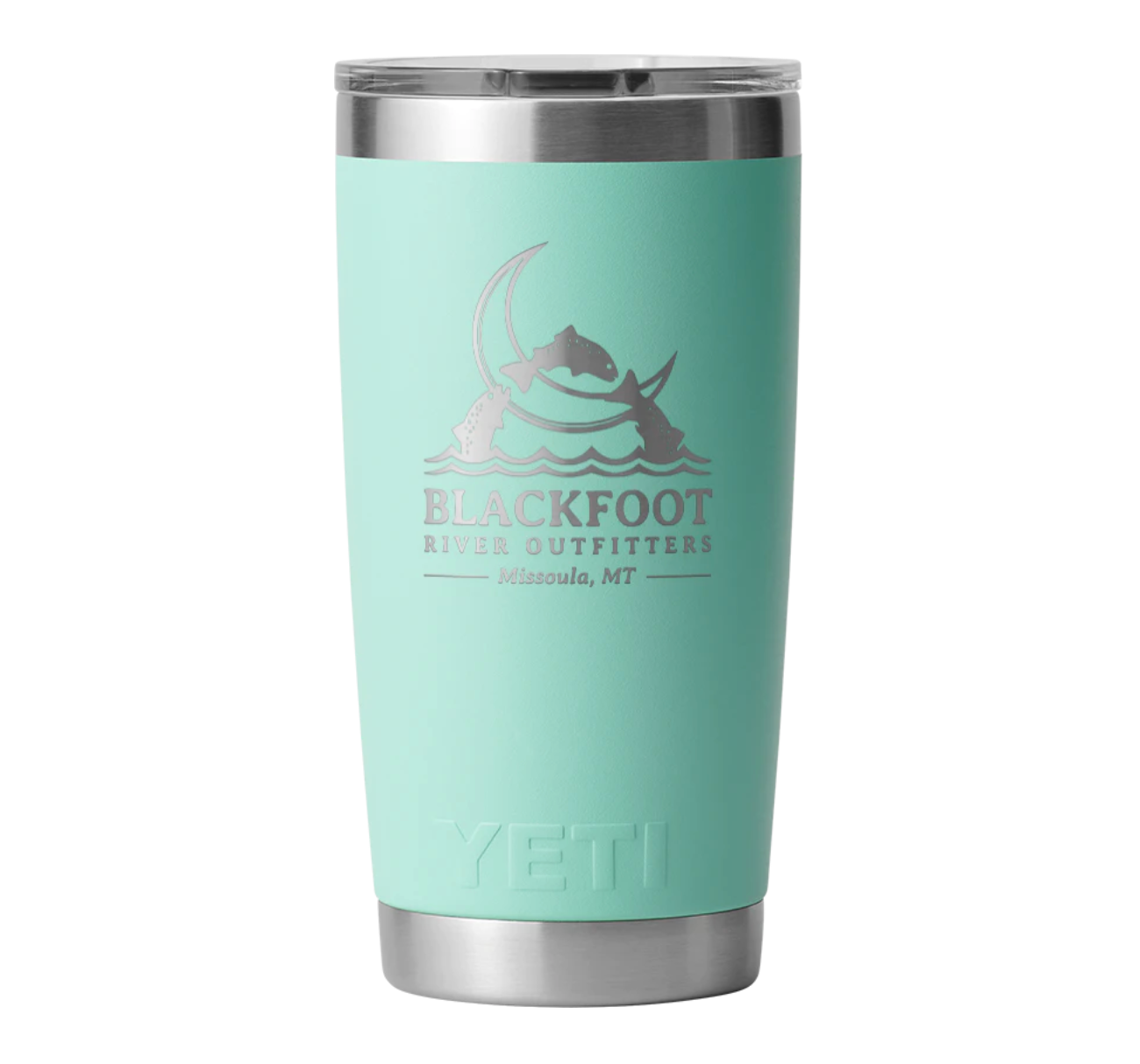 YETI Rambler Tumbler BRO Logo 20 oz