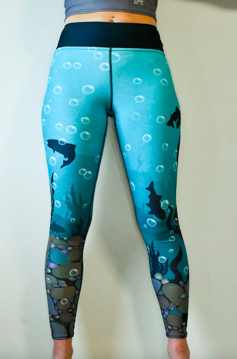 Load image into Gallery viewer, Feral Lyfe Leggings - Fish Creek
