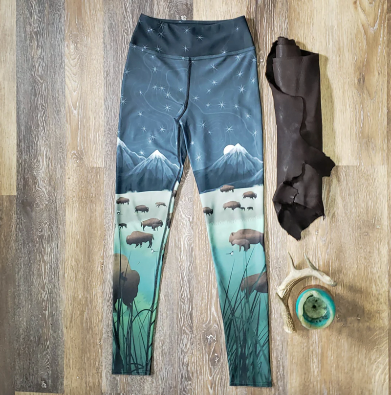 Load image into Gallery viewer, Feral Lyfe Leggings - Bison Lumination
