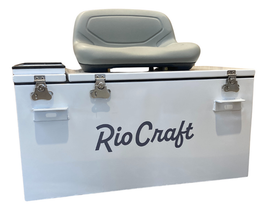 Rio Craft Dual Lid Dry Box With Low Back Rower Seat – Blackfoot River  Outfitters