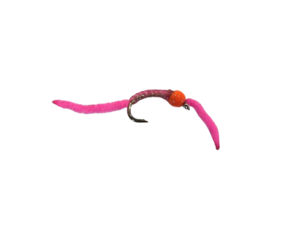 Banks Outdoors Hot Bead Power Worm- Pink
