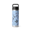 Yeti Rambler 18oz Water Bottle with Chug Cap- Blue Camo