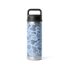 Yeti Rambler 18oz Water Bottle with Chug Cap- Blue Camo