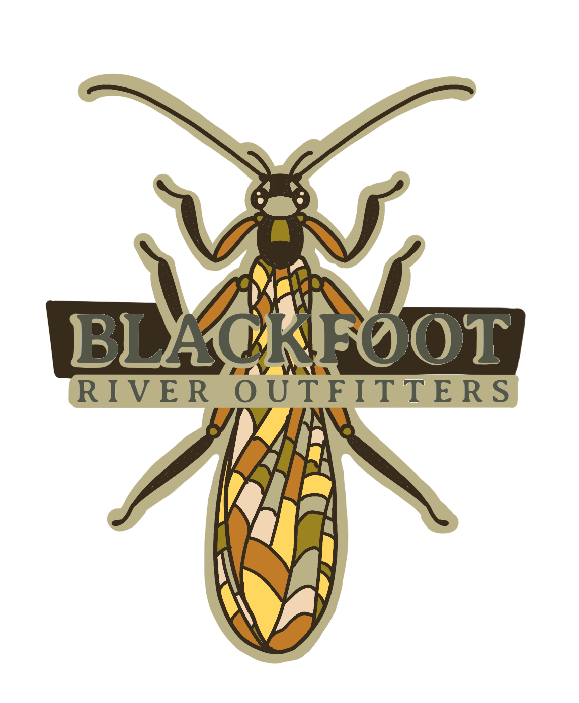 BRO Logo Stonefly Sticker