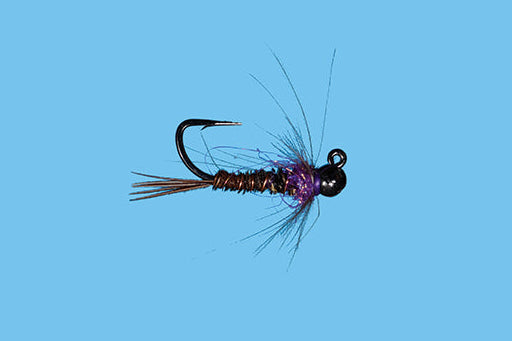 Tungsten Jig Pheasant Tail - Purple