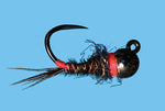 Tungsten Jig Pheasant Tail - Red Tie