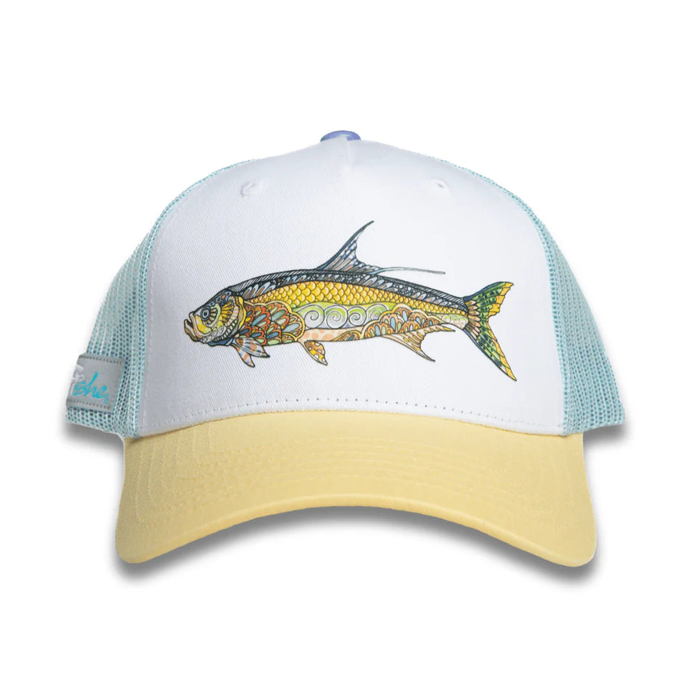 FisheWear Tropical Tarpon Trucker Hat
