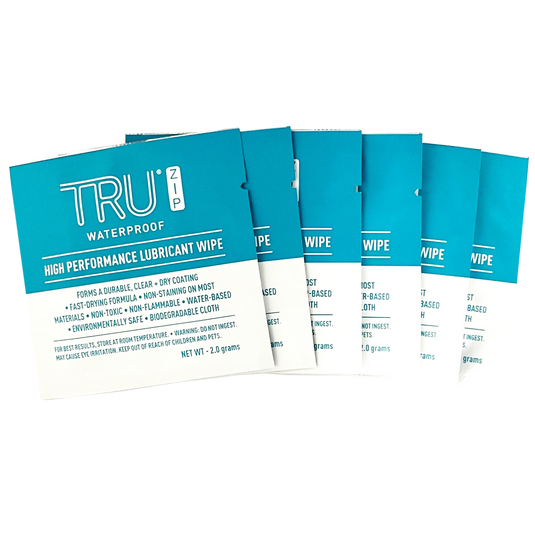 TRU® ZIP HIGH PERFORMANCE LUBRICANT WIPES (6-PACK)