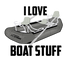 I Love Boat Stuff (Blackfoot Strike) Sticker