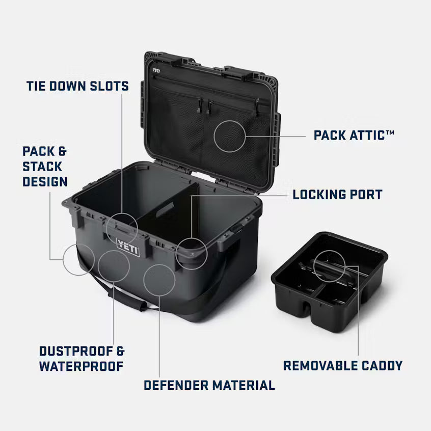Yeti Loadout GoBox 30 2.0- Charcoal
