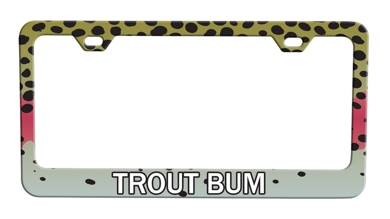 Load image into Gallery viewer, Wingo Trout Bum License Plate Frame - SALE
