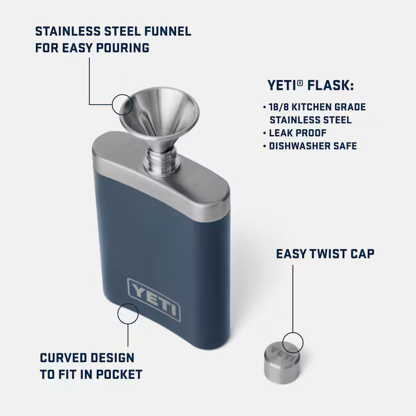 Yeti Flask-Blue Camo